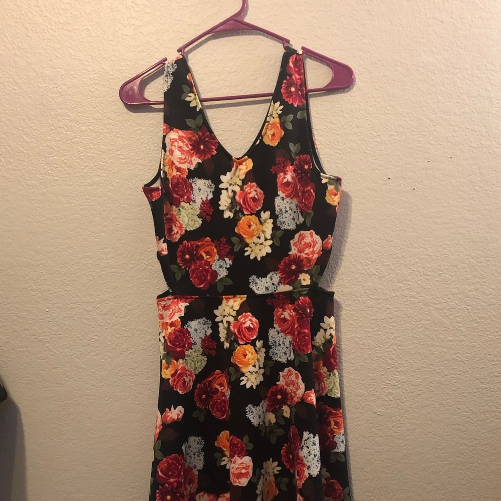 Floral juniors dress